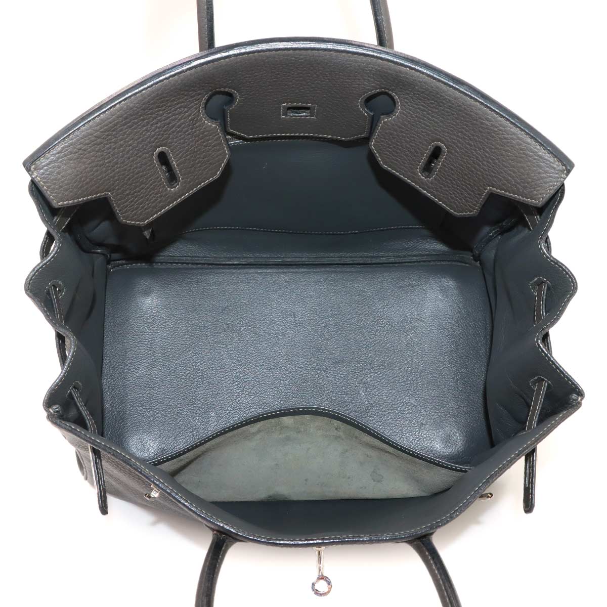 Birkin 35 Hand Bag Taurillon Clemence Graphite Purse