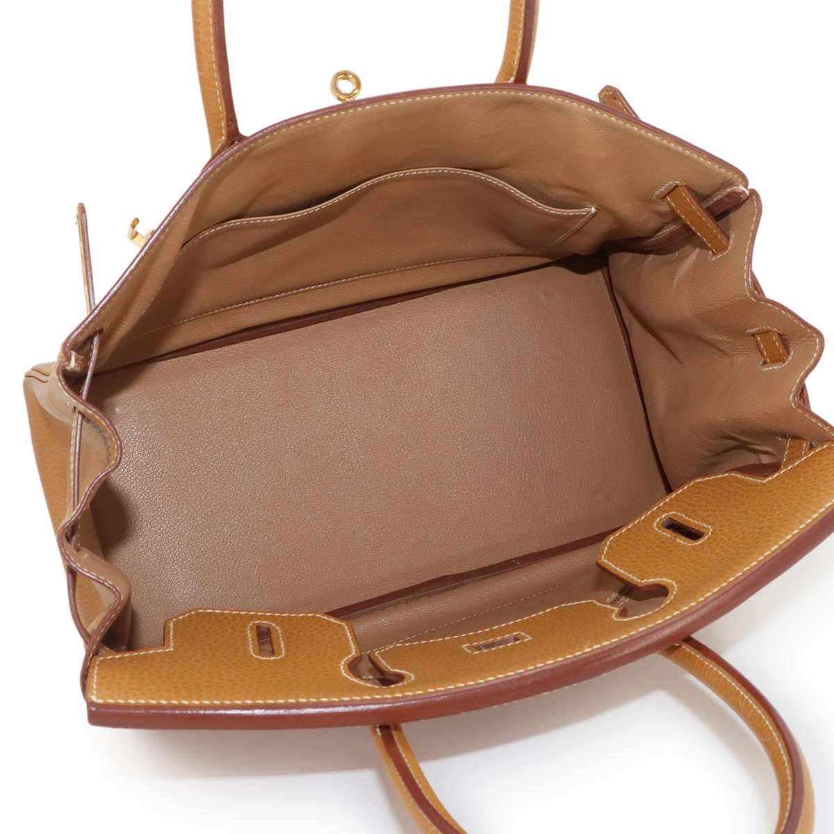 Birkin 30 Ardennes Natural Hand Bag Purse