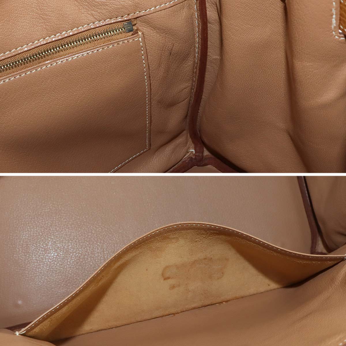 Birkin 30 Ardennes Natural Hand Bag Purse