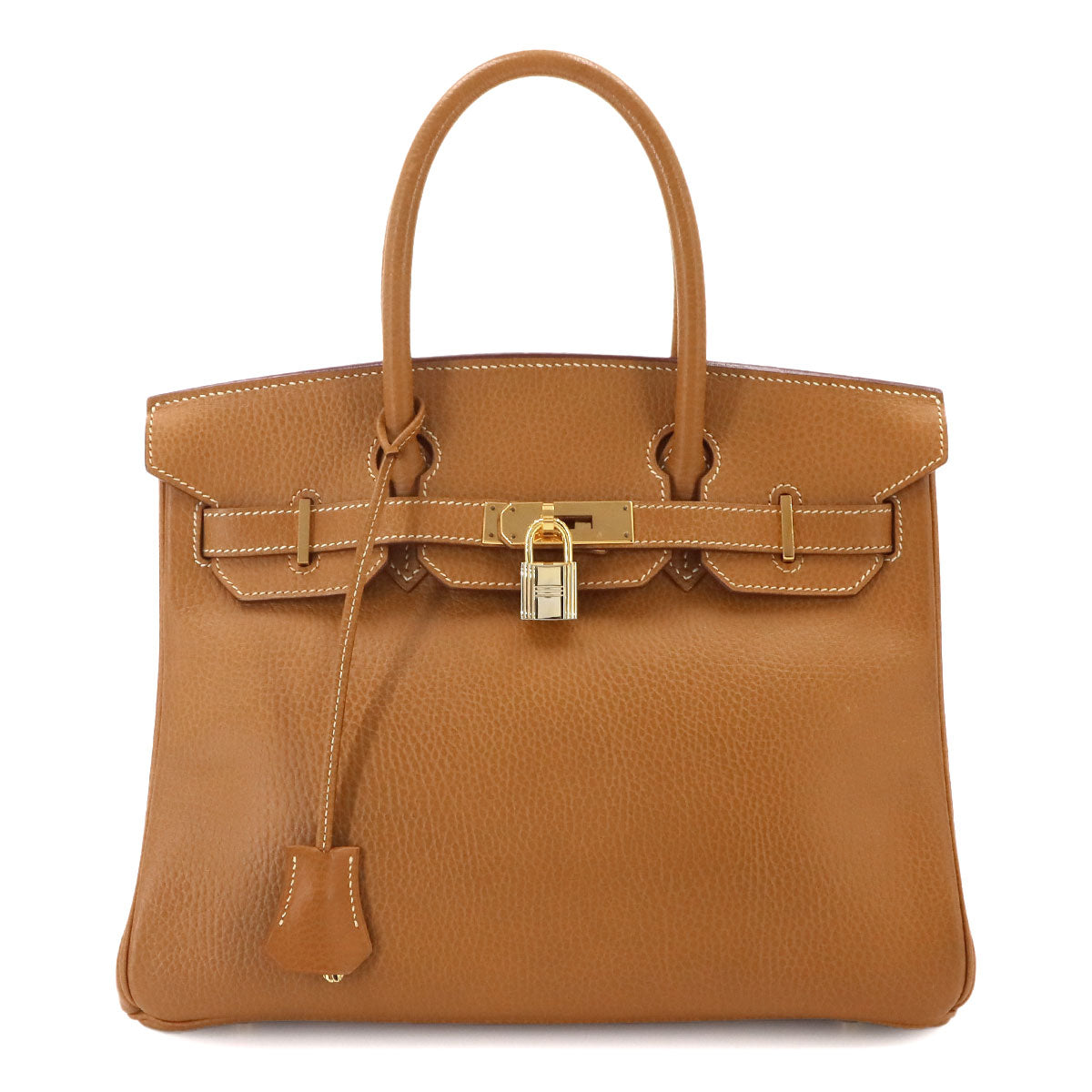 Birkin 30 Ardennes Natural Hand Bag Purse