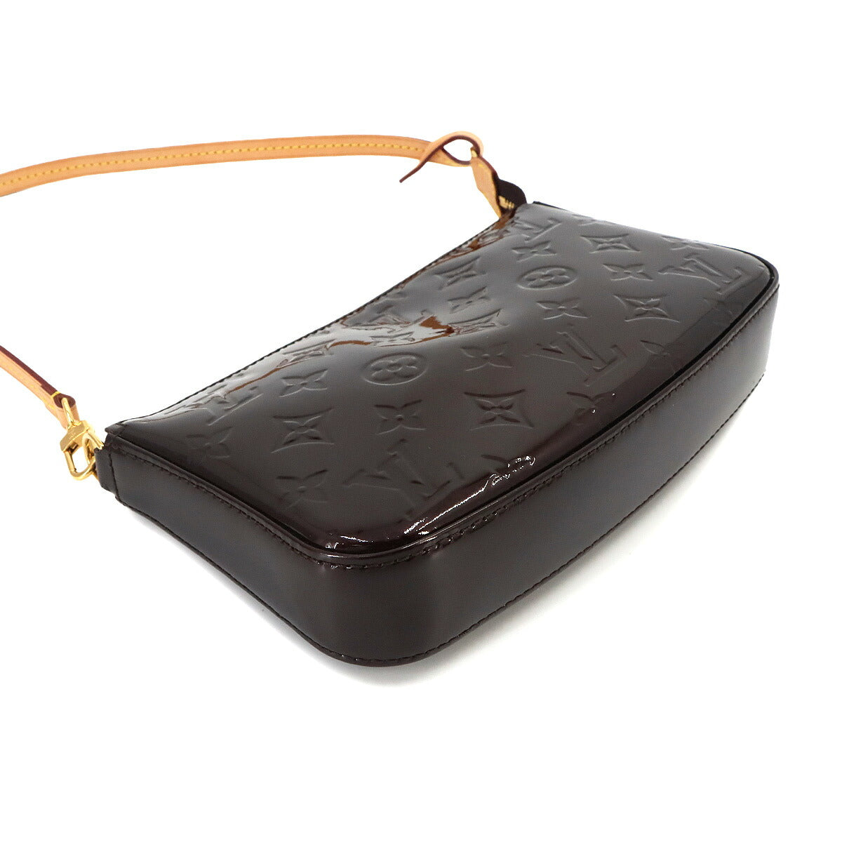Vernis Pochette Accessoires Hand Bag Amarante M91576