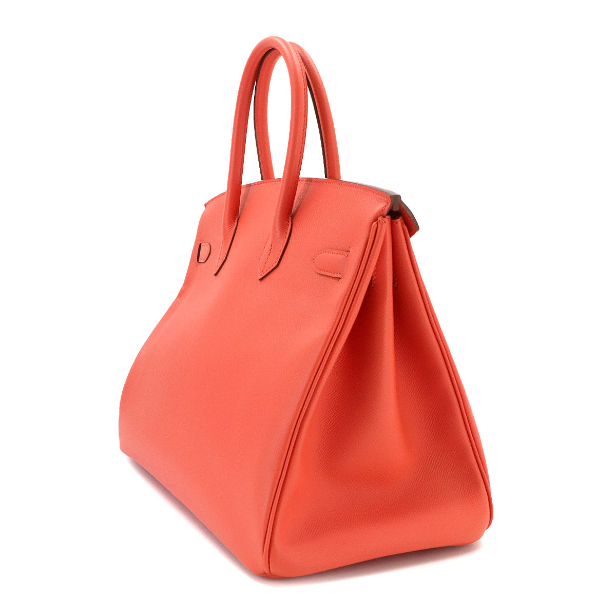 Birkin 35 Veau Epsom Flamingo Hand Bag Purse Pink