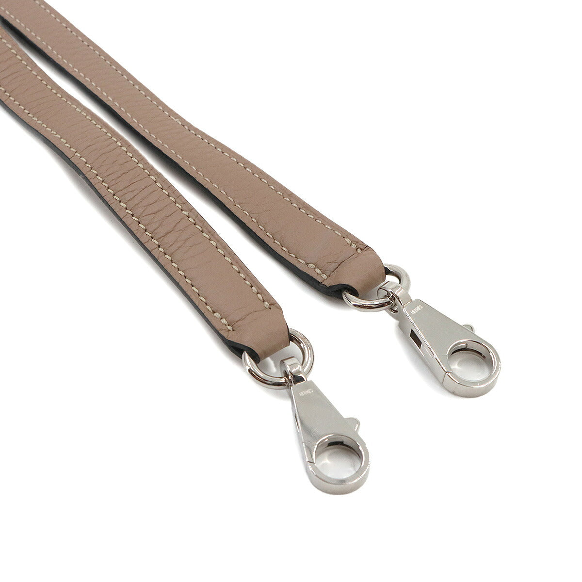 Shoulder Strap Taurillon Clemence Beige Accessory