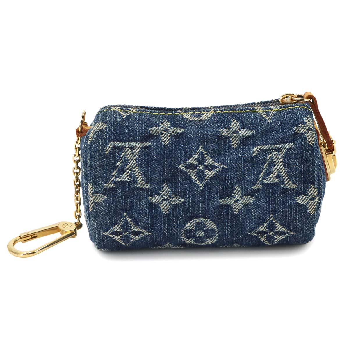 Monogram Denim Truth Speedy PM Pouch Blue M95082