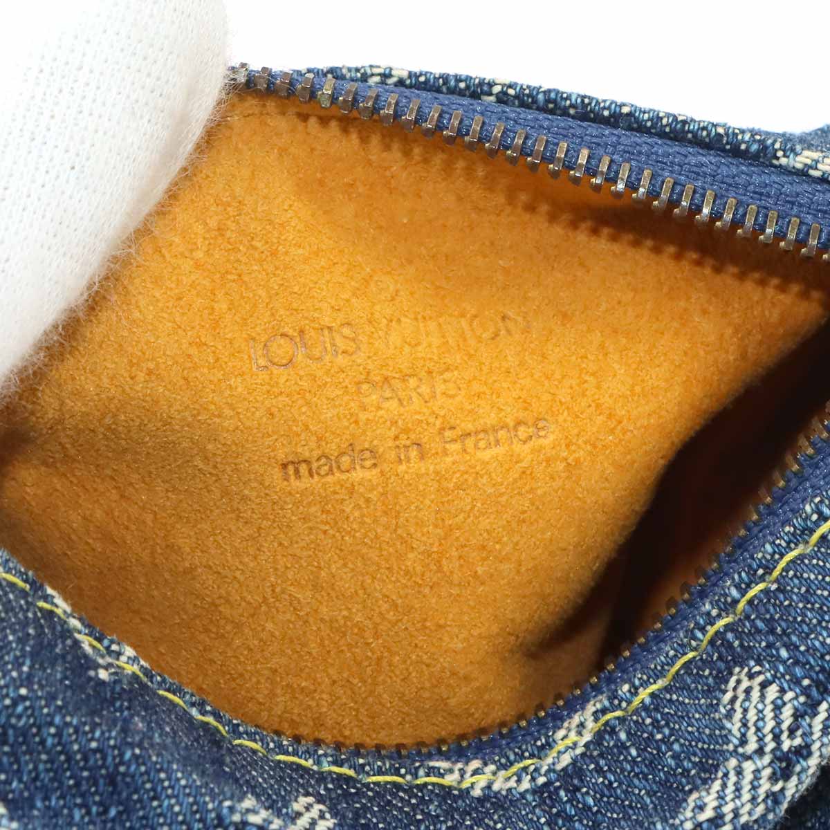 Monogram Denim Truth Speedy PM Pouch Blue M95082