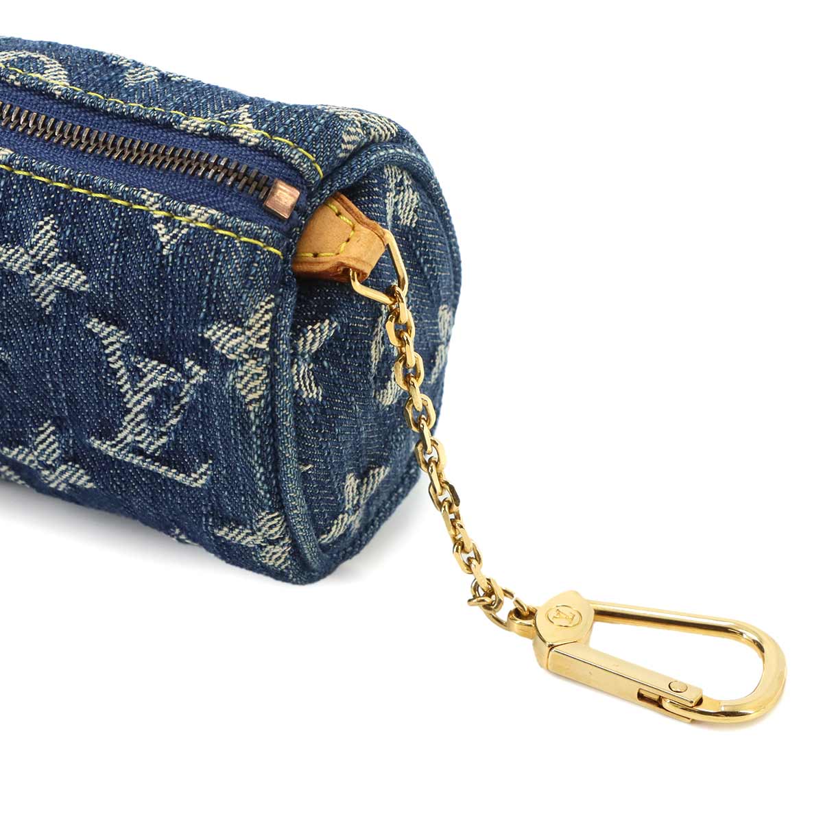 Monogram Denim Truth Speedy PM Pouch Blue M95082