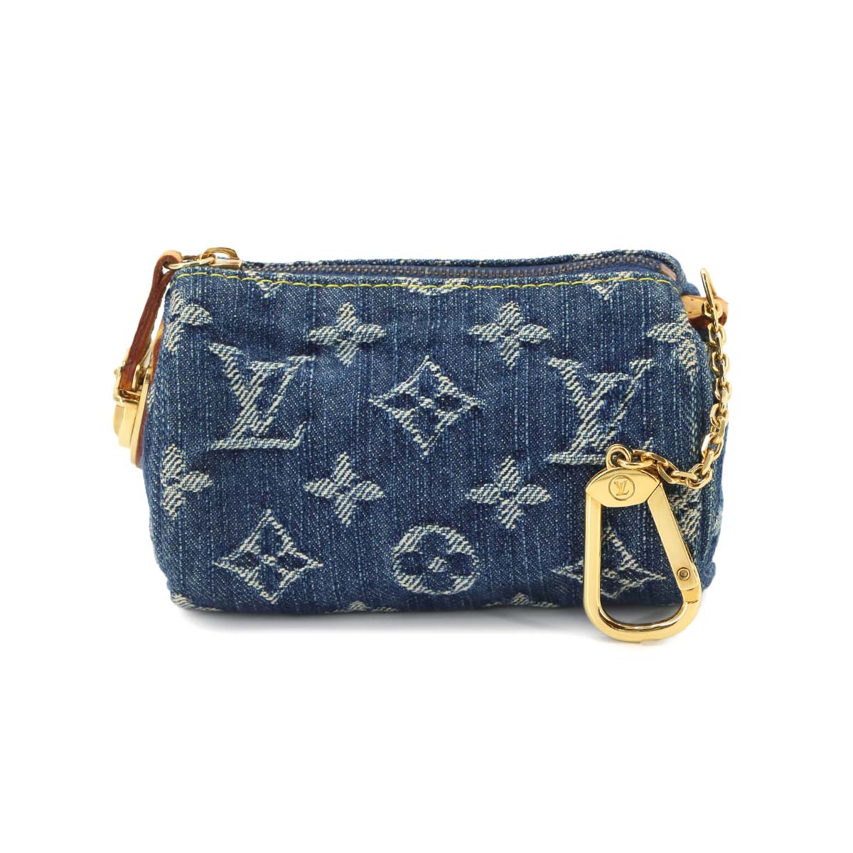 Monogram Denim Truth Speedy PM Pouch Blue M95082