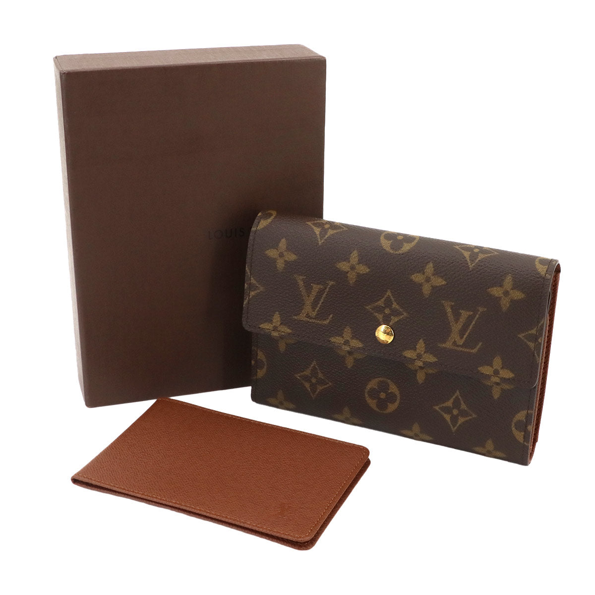 Monogram Porte tresor etui papiers Wallet M61202
