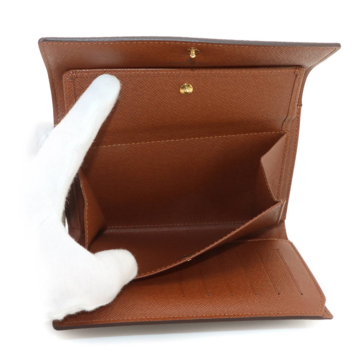 Monogram Porte tresor etui papiers Wallet M61202