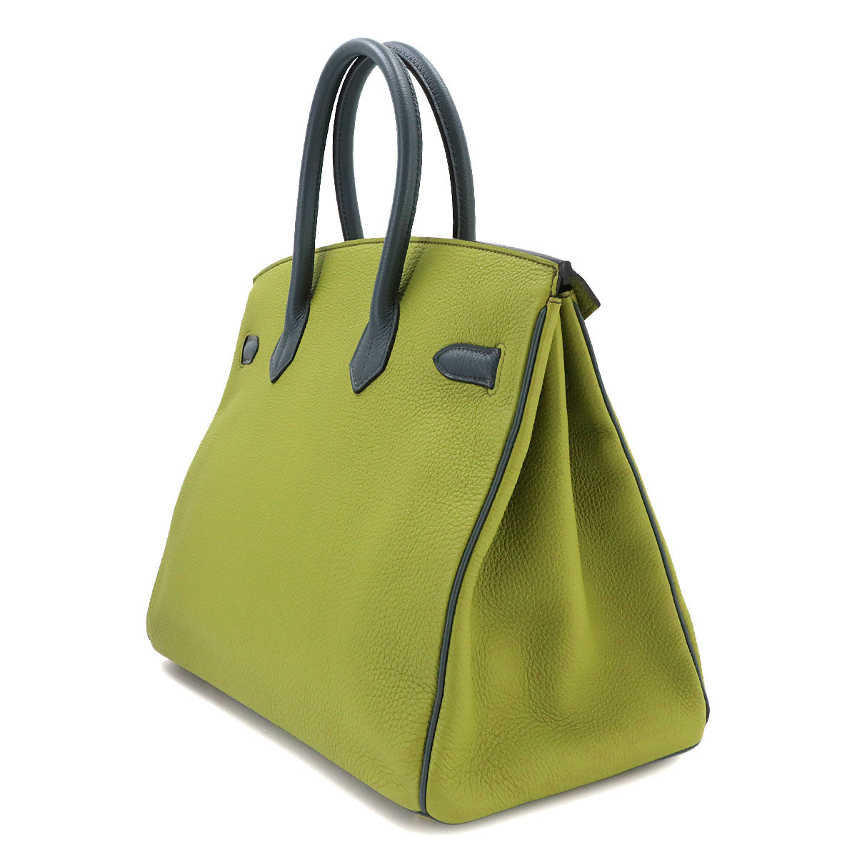 Birkin 35 Personal SPO Veau Togo Pistache Blue Orage