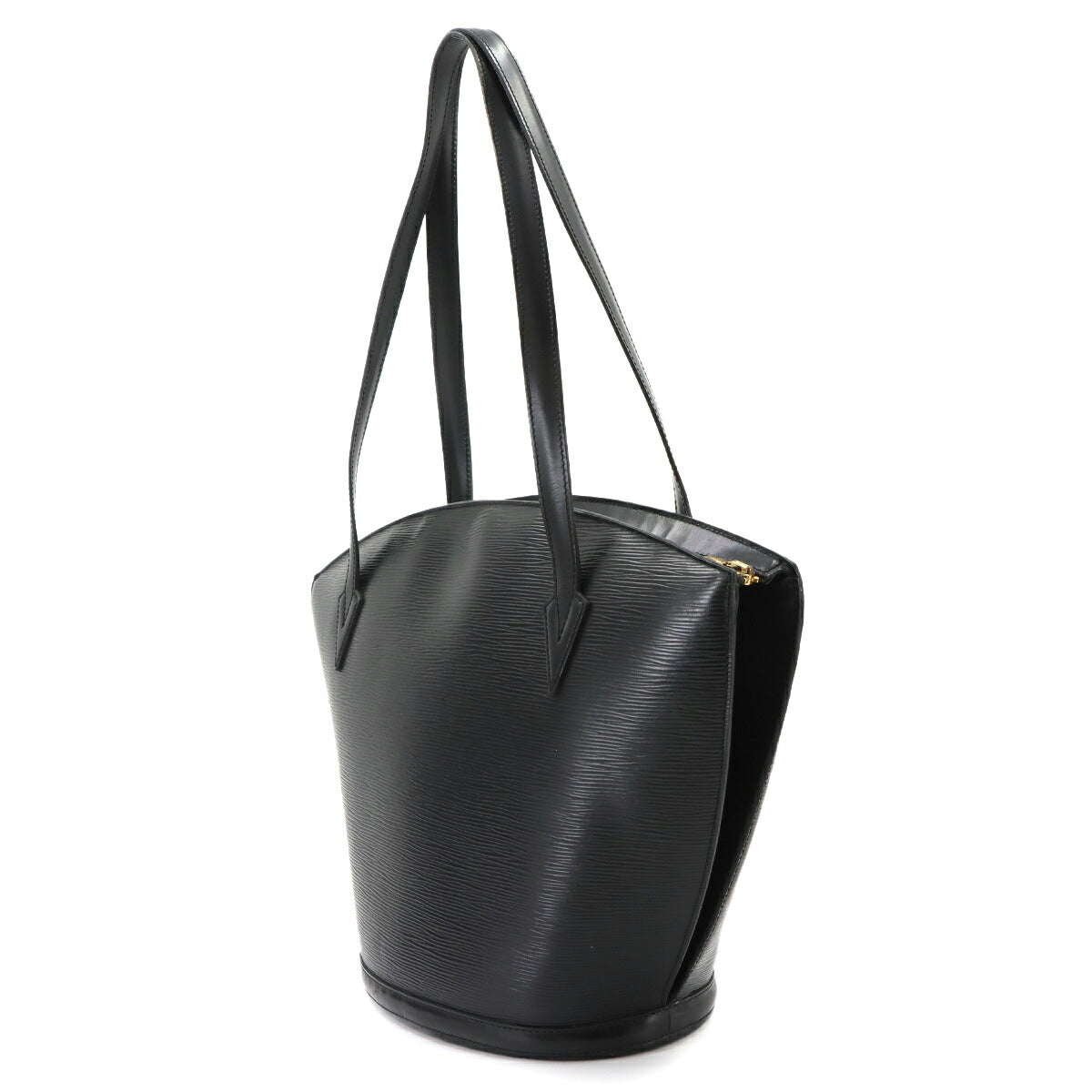 Epi Saint Jacques Shopping Tote Bag Leather Noir M52262