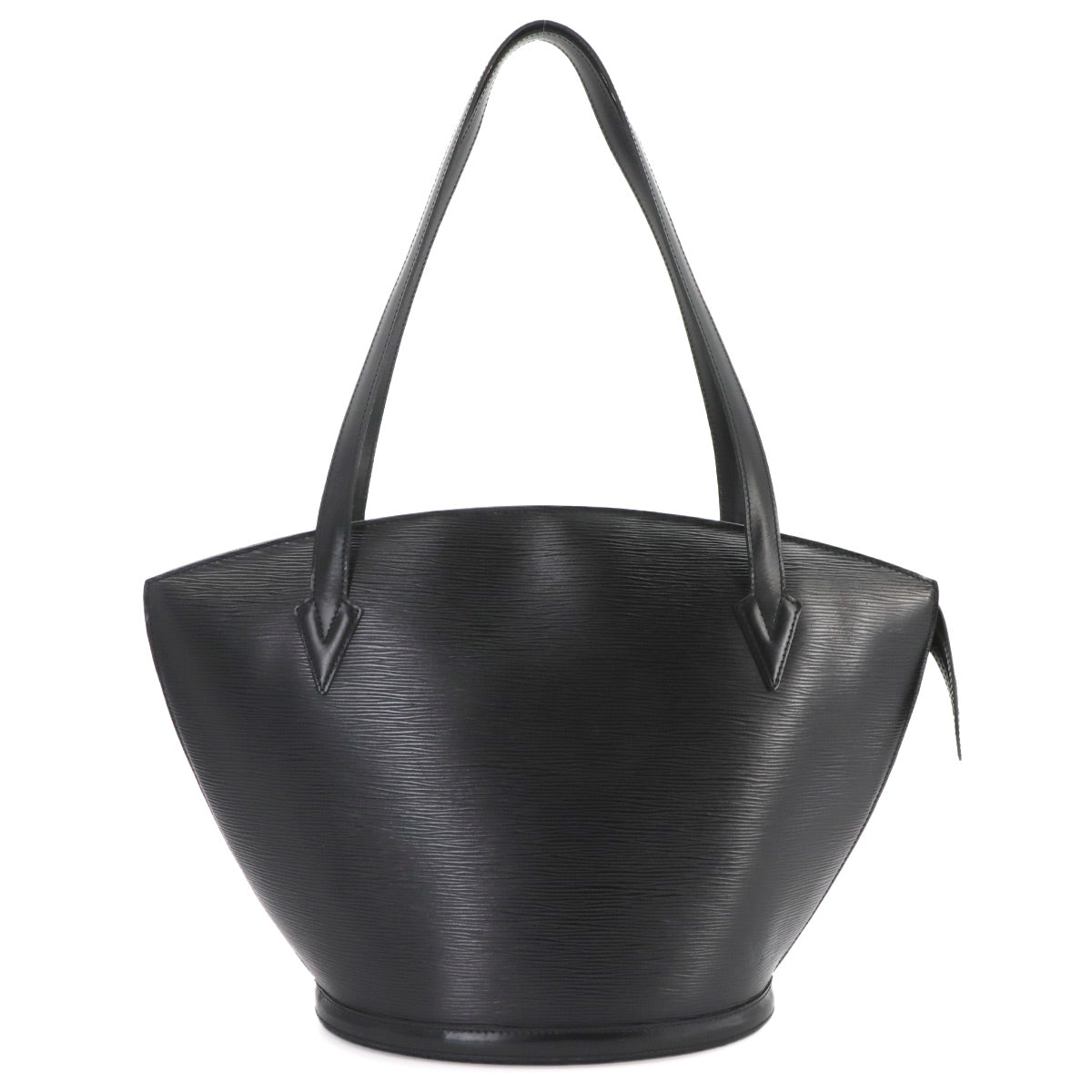 Epi Saint Jacques Shopping Tote Bag Leather Noir M52262