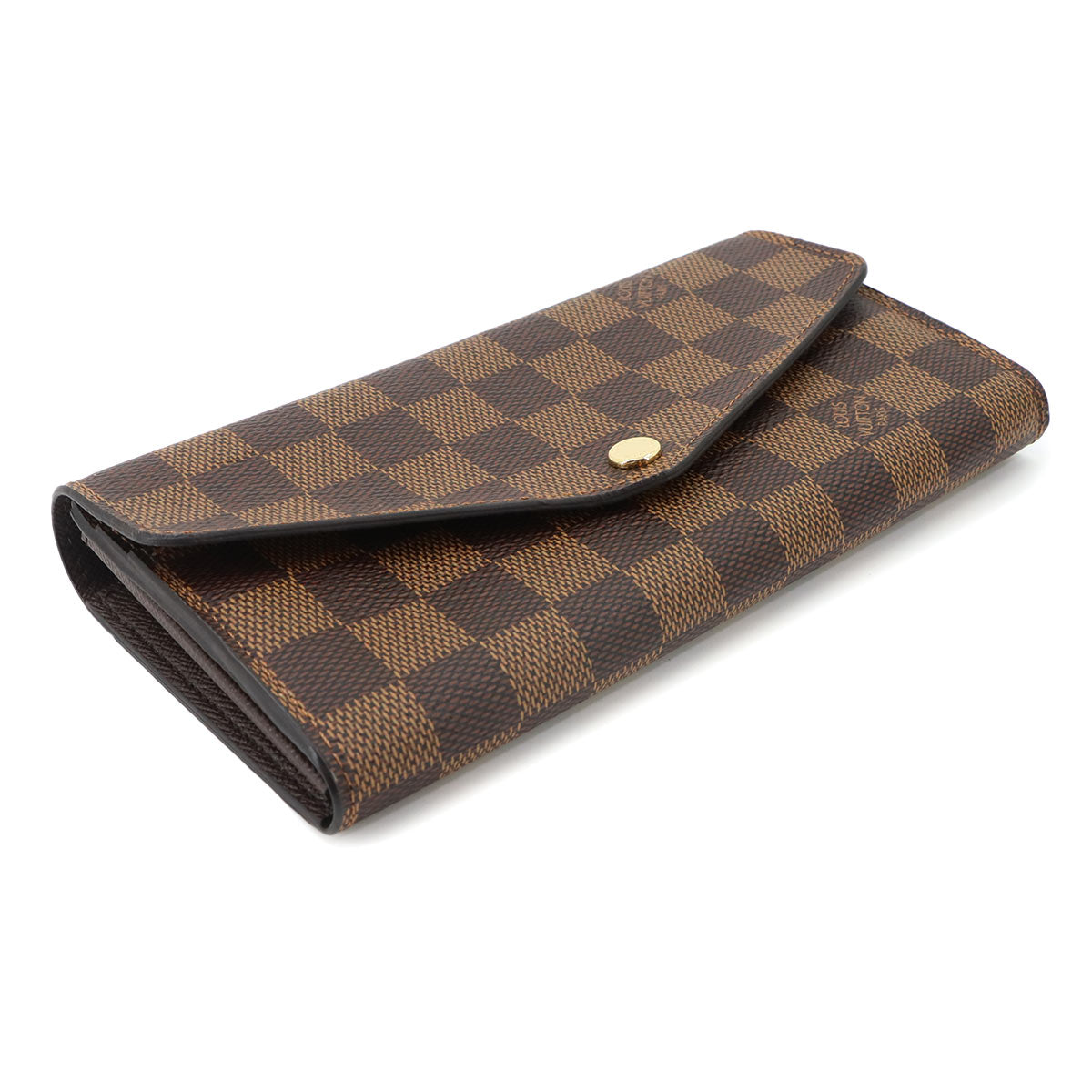 Damier Sarah Wallet Ebene Brown N63209 Purse
