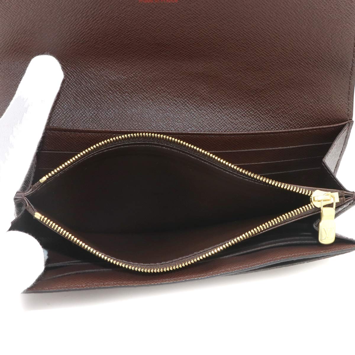 Damier Sarah Wallet Ebene Brown N63209 Purse