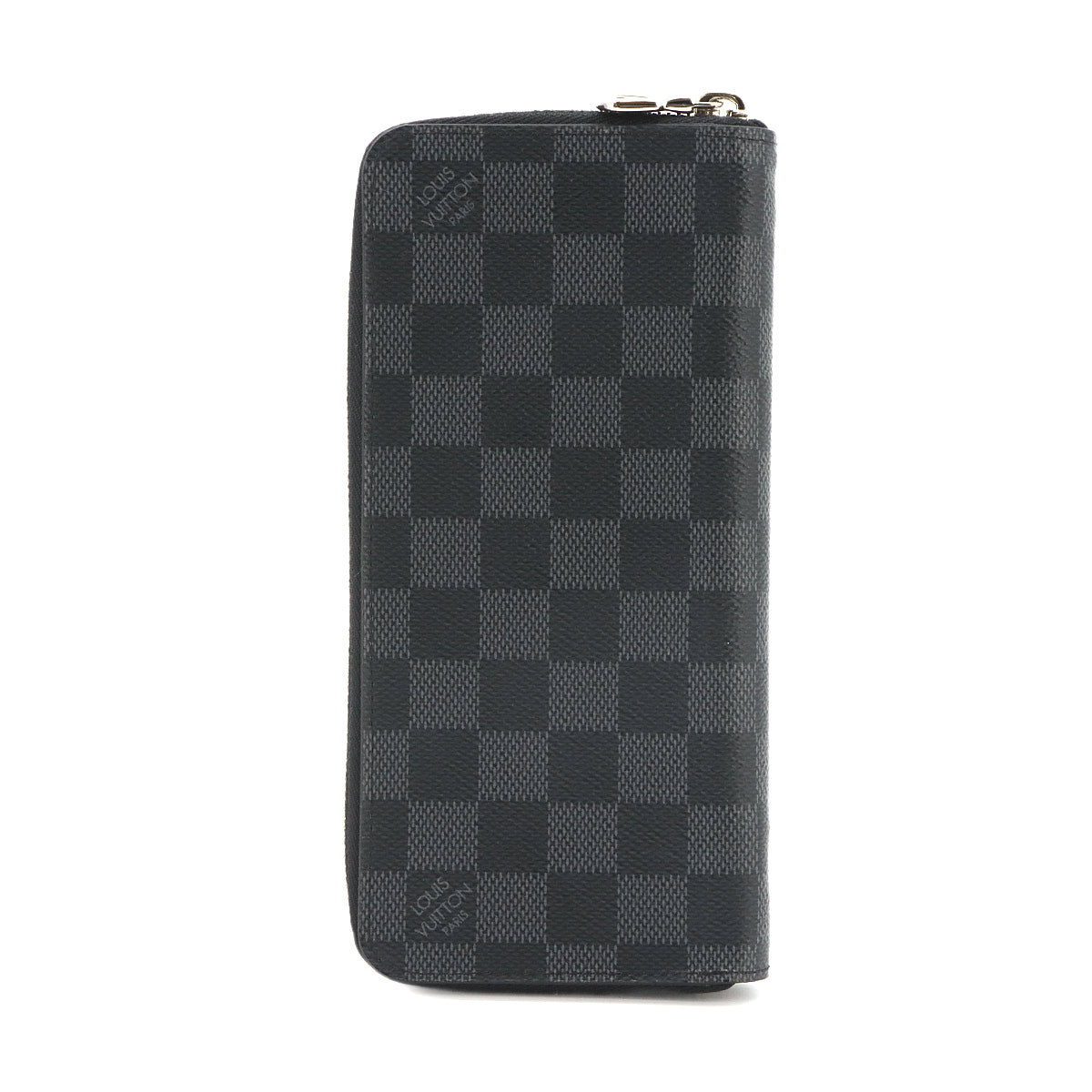 Damier Graphite Zippy Wallet Vertical Black N63095