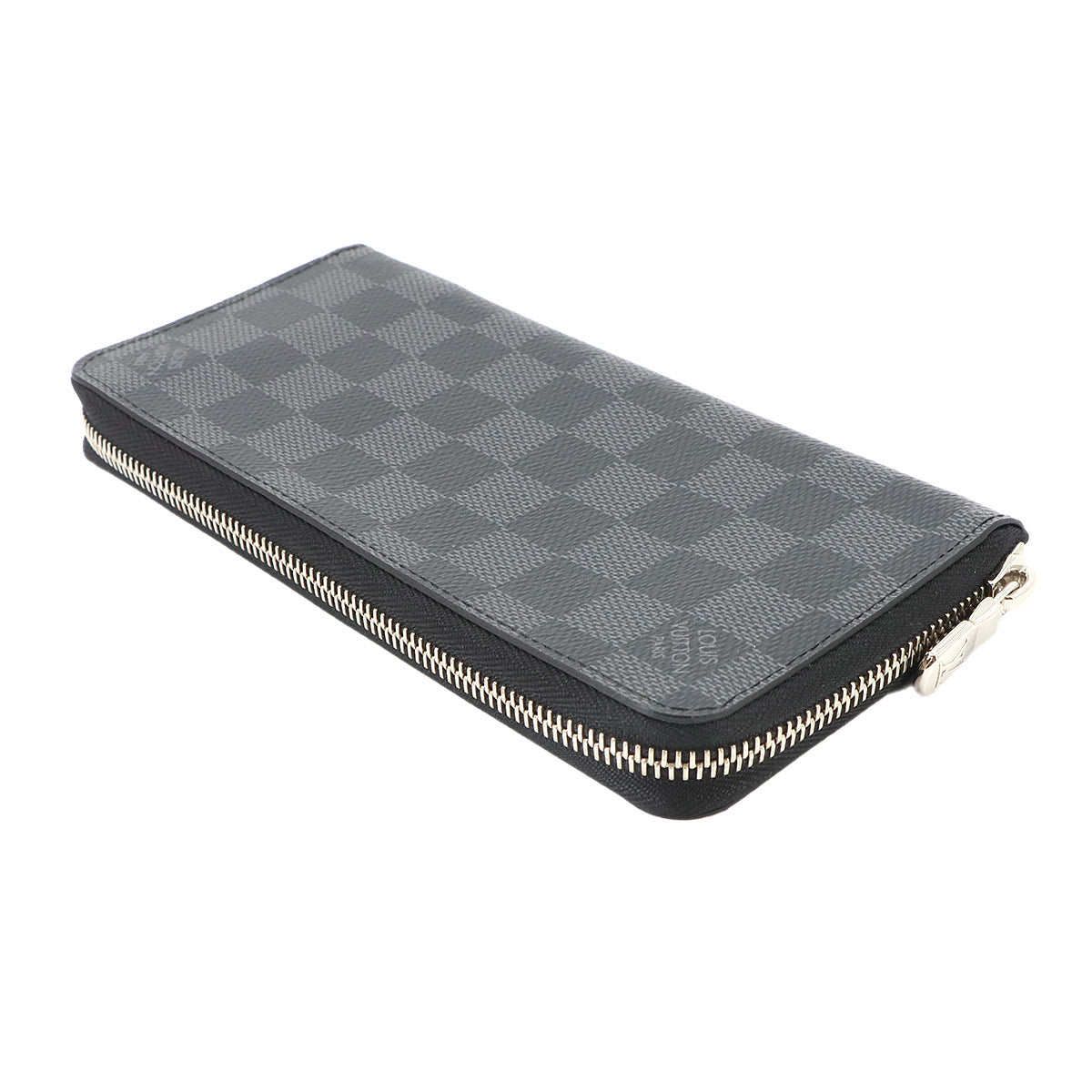 Damier Graphite Zippy Wallet Vertical Black N63095