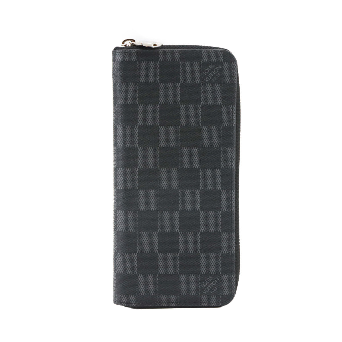 Damier Graphite Zippy Wallet Vertical Black N63095