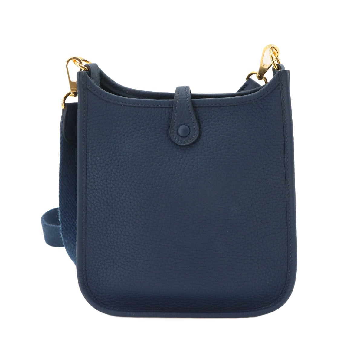 Evelyne Amazone TPM Shoulder Bag Taurillon Clemence Blue nuit