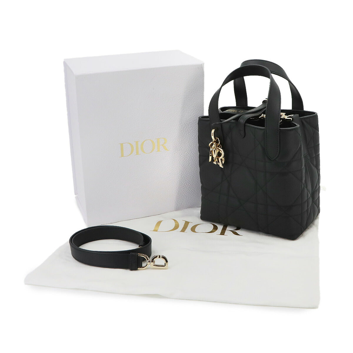 Small Toujours Vertical Tote Shoulder Bag Black