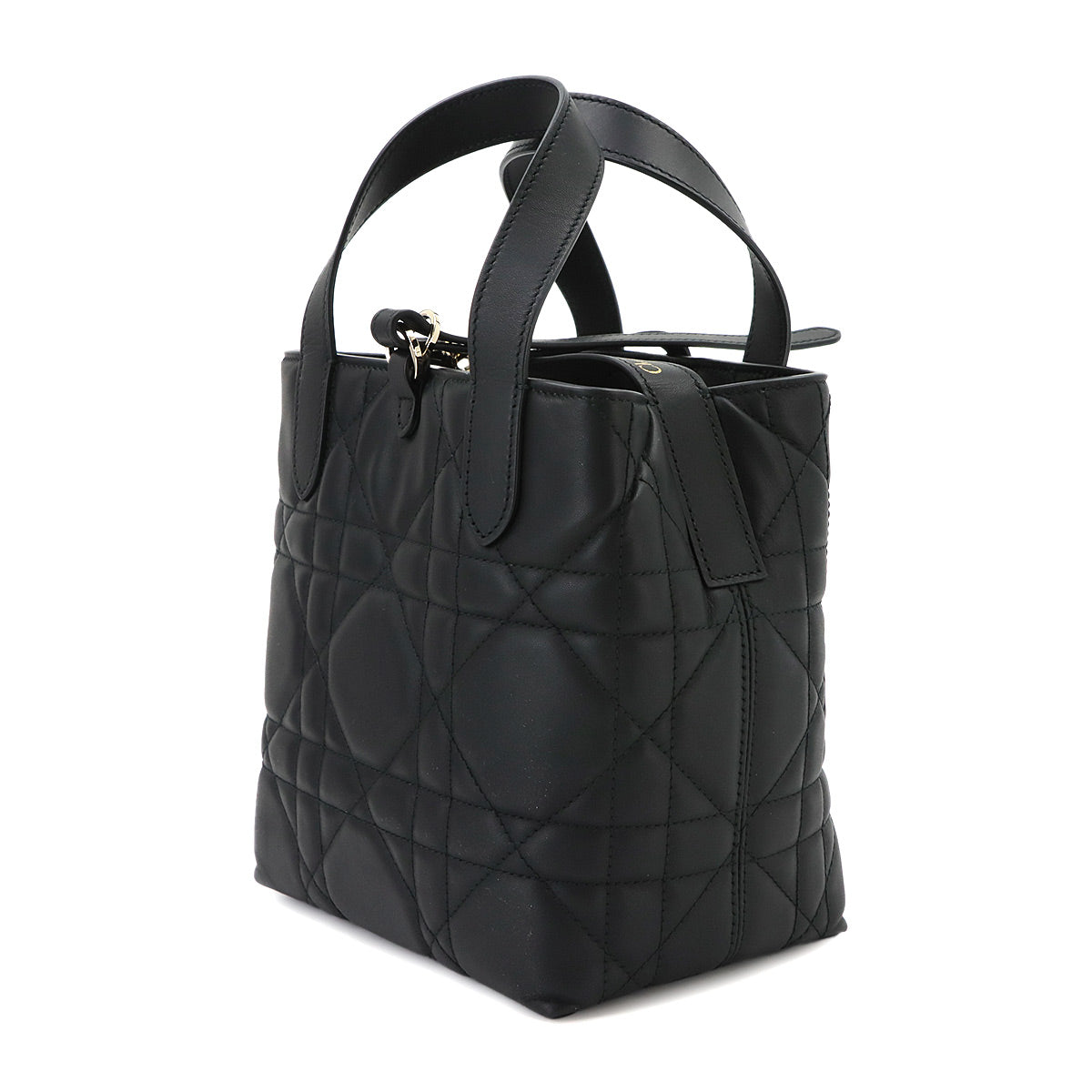 Small Toujours Vertical Tote Shoulder Bag Black