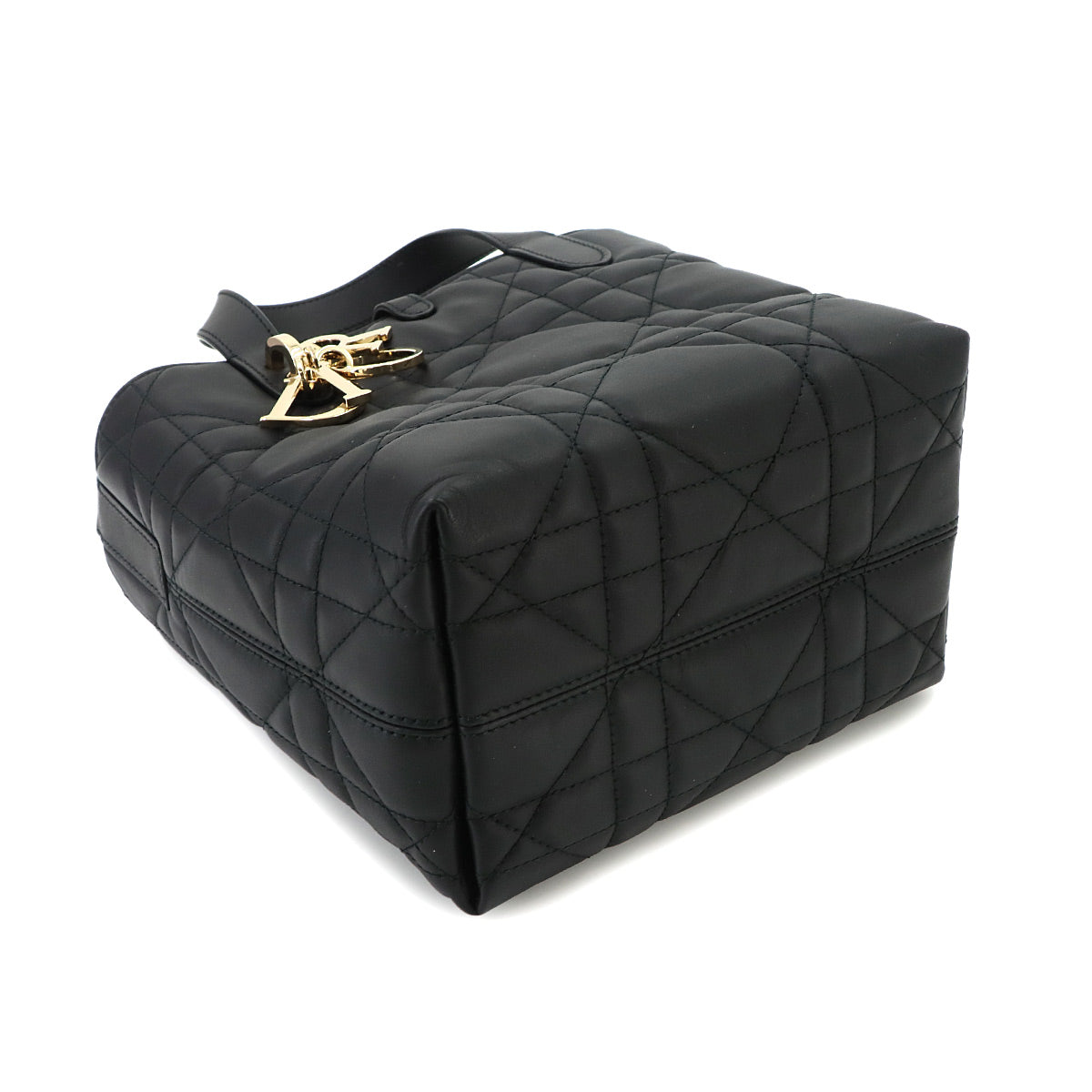 Small Toujours Vertical Tote Shoulder Bag Black