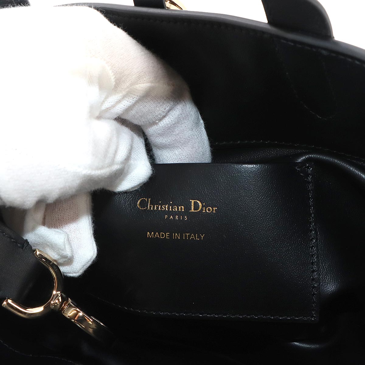 Small Toujours Vertical Tote Shoulder Bag Black