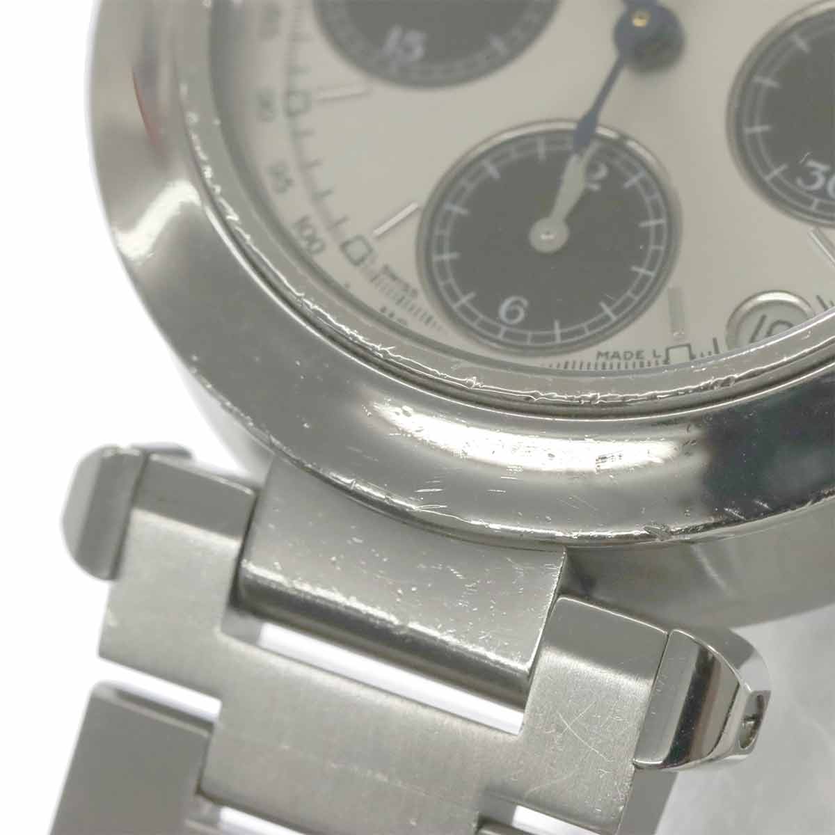 Pasha C Chronograph W31048M7 Automatic Silver Dial Boys Watch