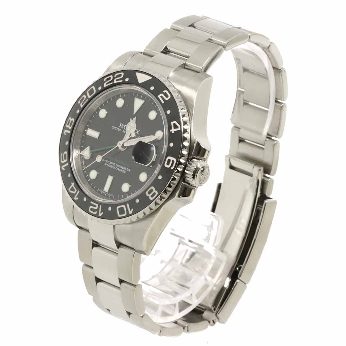 GMT Master II 116710LN Serial M Date Black Dial Mens