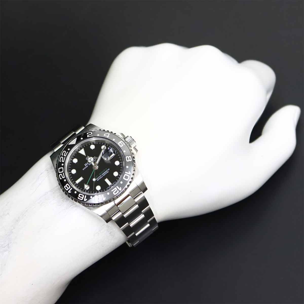 GMT Master II 116710LN Serial M Date Black Dial Mens