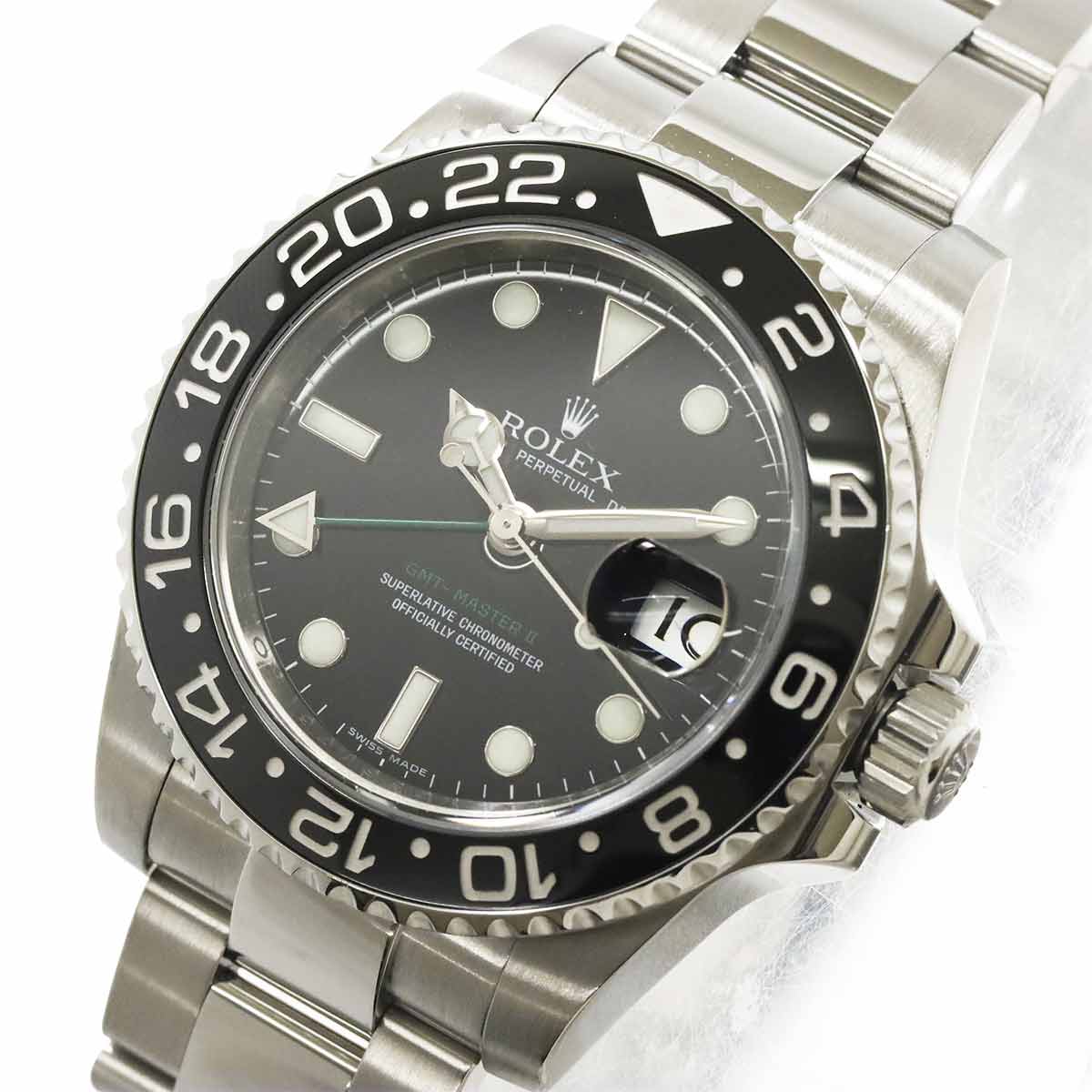 GMT Master II 116710LN Serial M Date Black Dial Mens