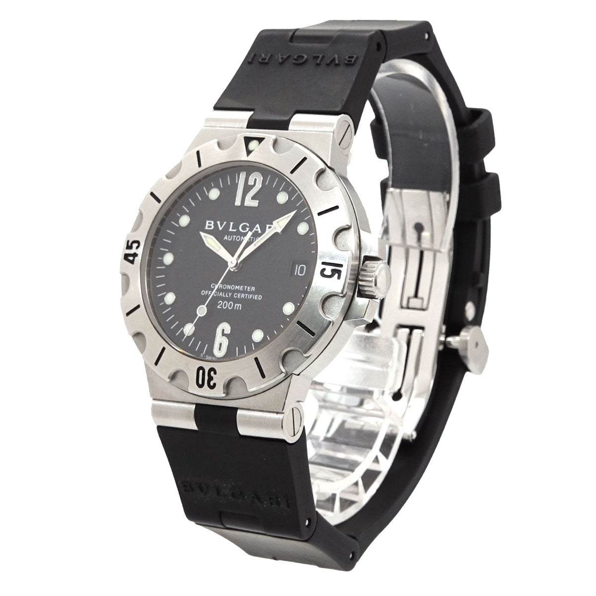 Diagono Scuba SD38S Date Automatic Black Dial Mens