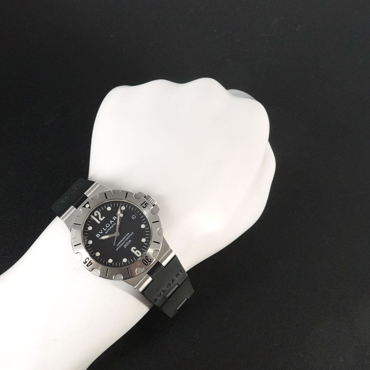 Diagono Scuba SD38S Date Automatic Black Dial Mens