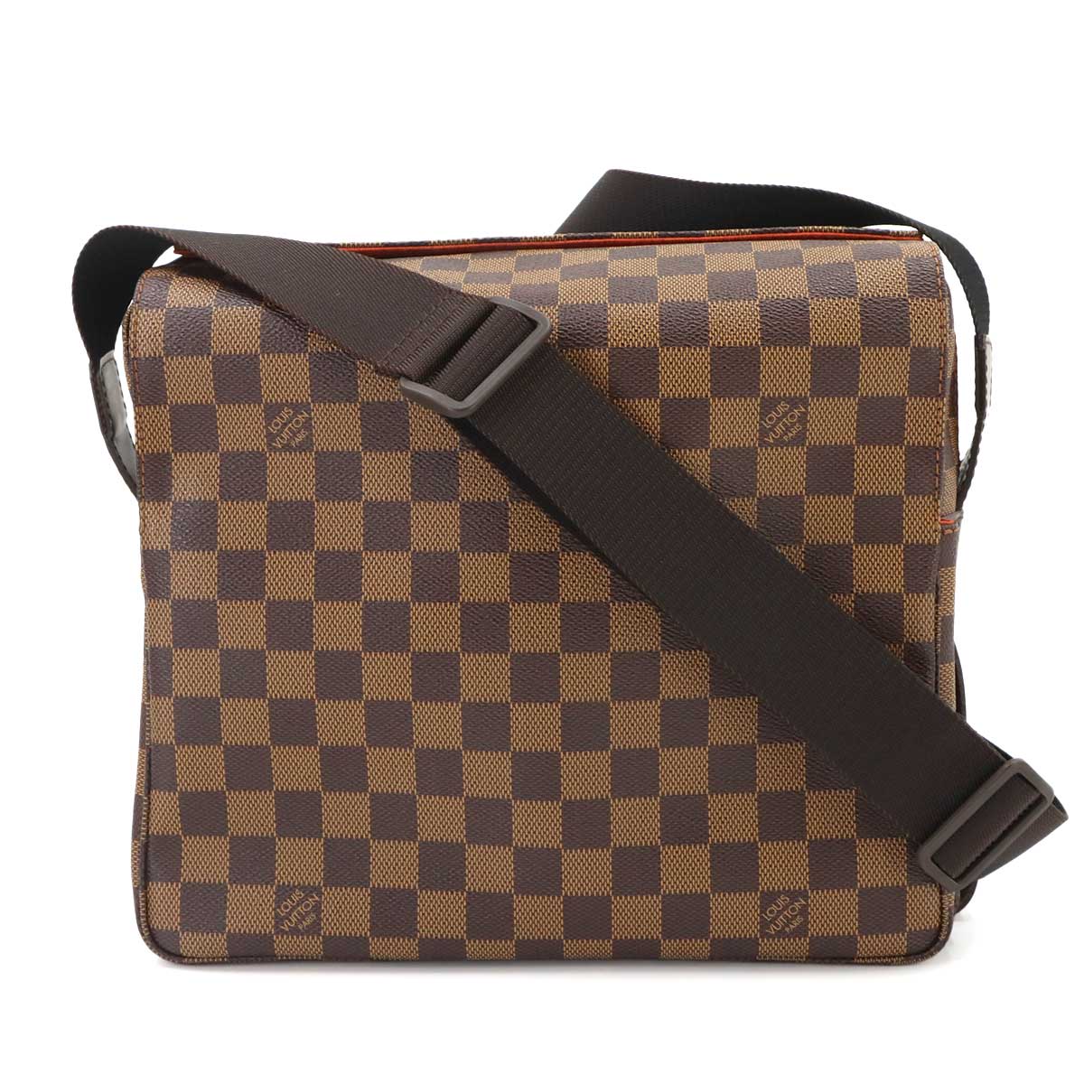 Damier Naviglio Shoulder Bag Ebene N45255 Unisex Purse