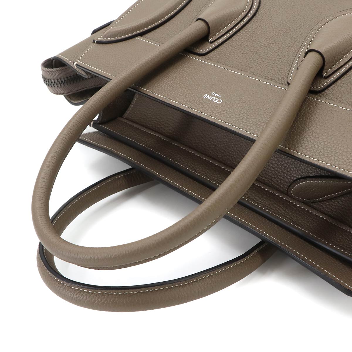 Luggage Micro Shopper Hand Bag Leather Souris 189793 Purse