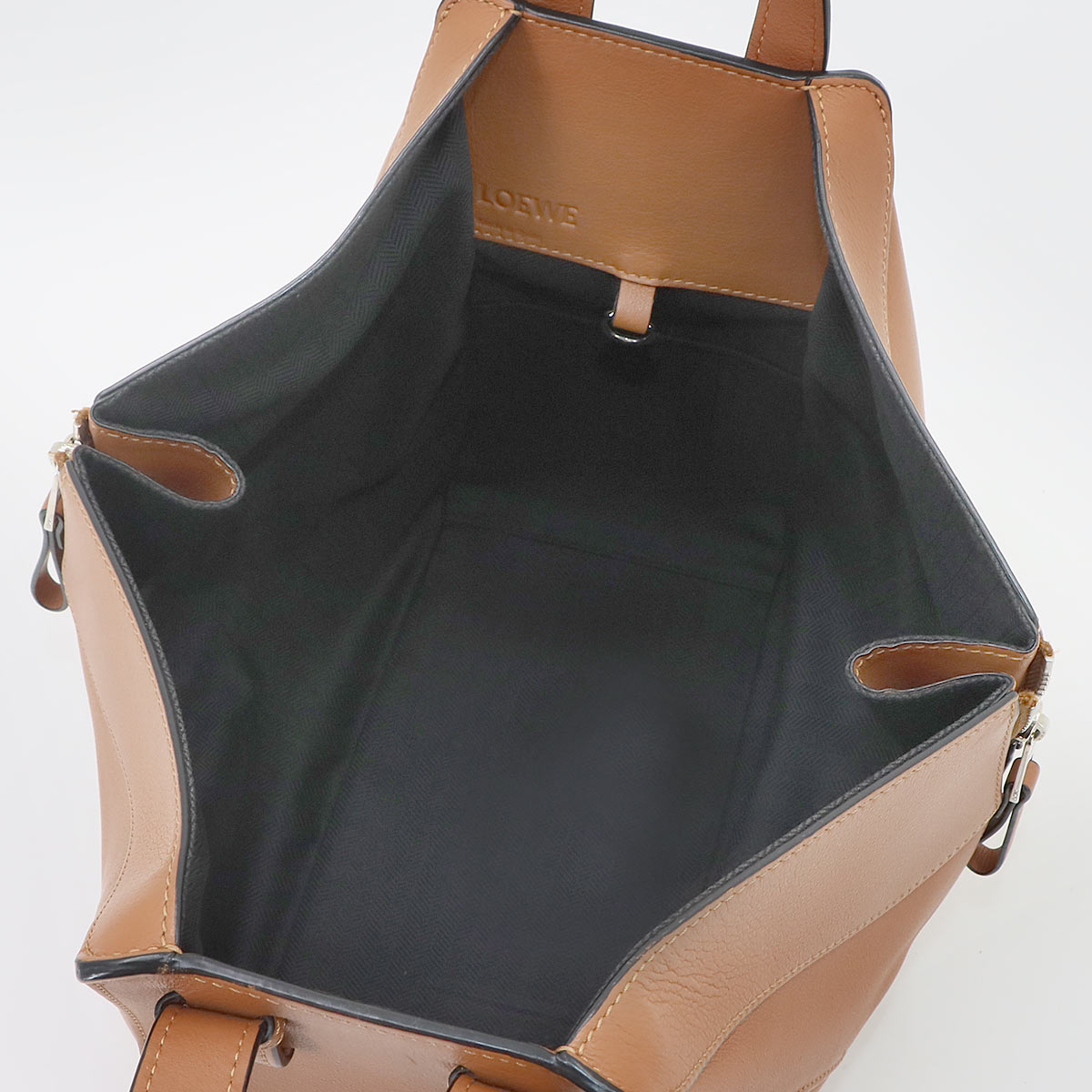 Hammock Small Hand Shoulder Bag Leather Brown Purse