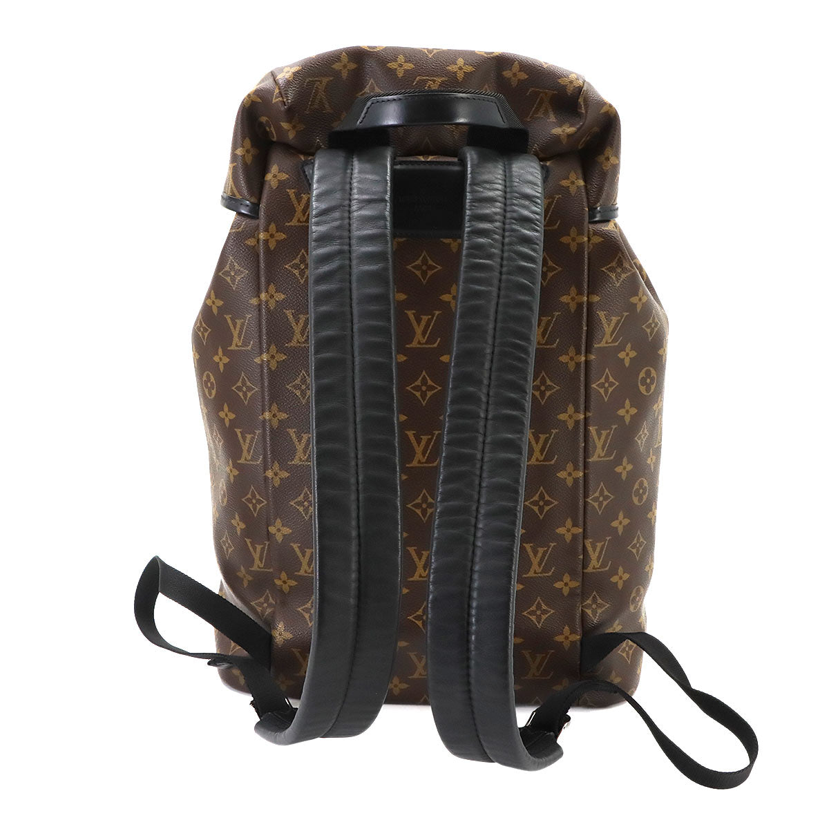 Monogram Macassar Zack Back Pack Brown Noir M43422 Purse