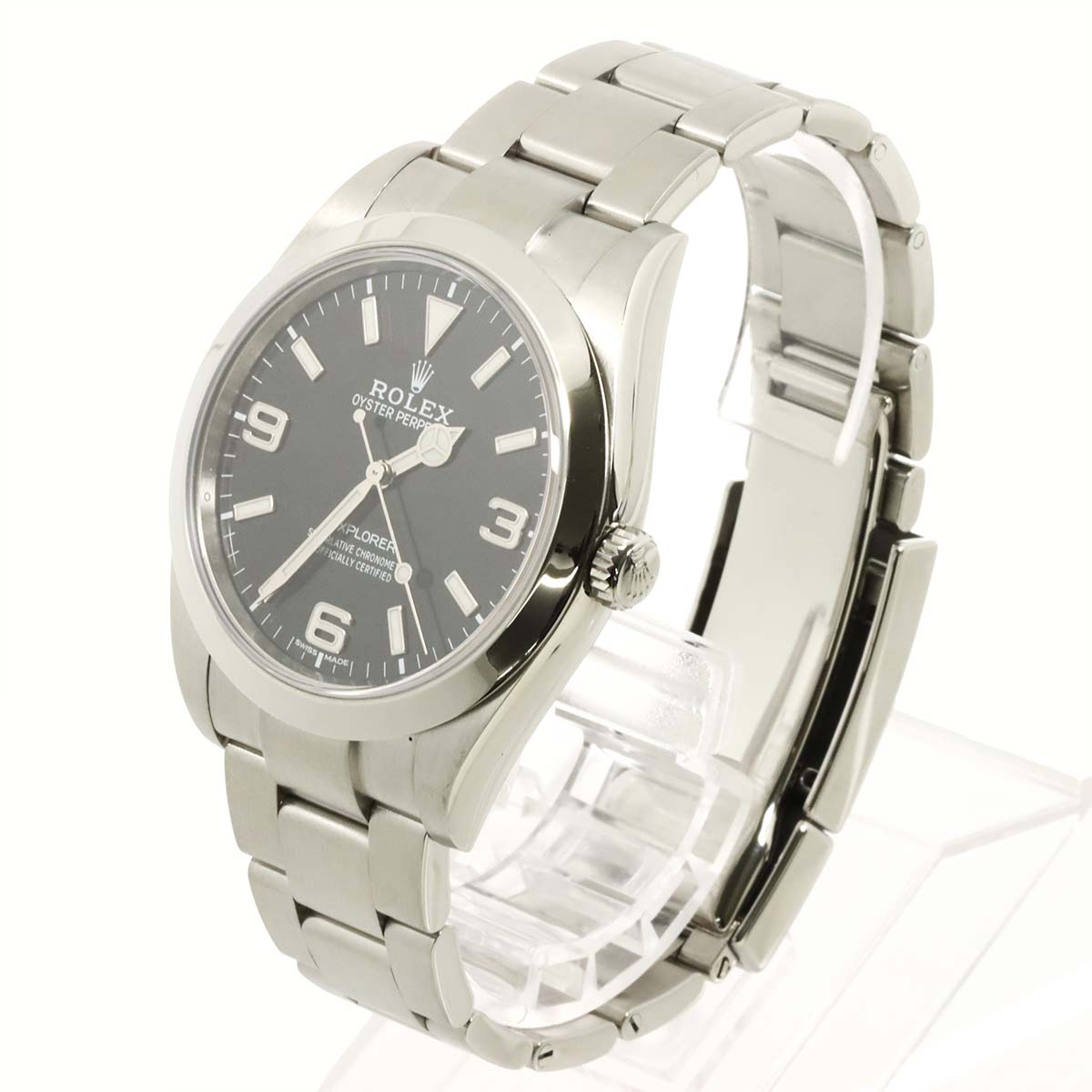 Explorer I 214270 Serial Random Automatic Black Dial Mens