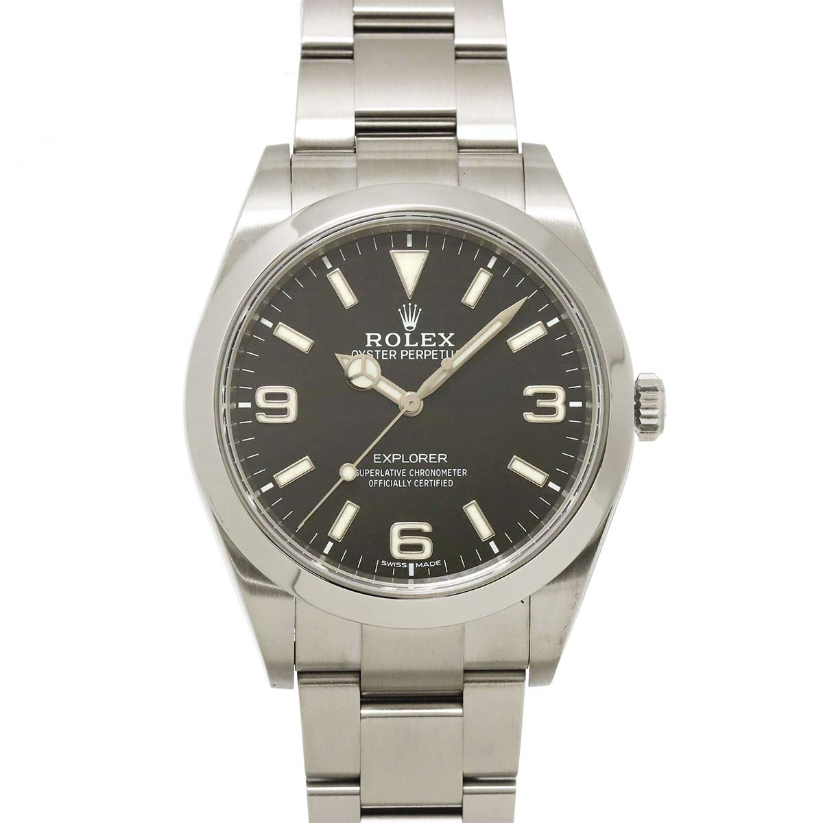 Explorer I 214270 Serial Random Automatic Black Dial Mens
