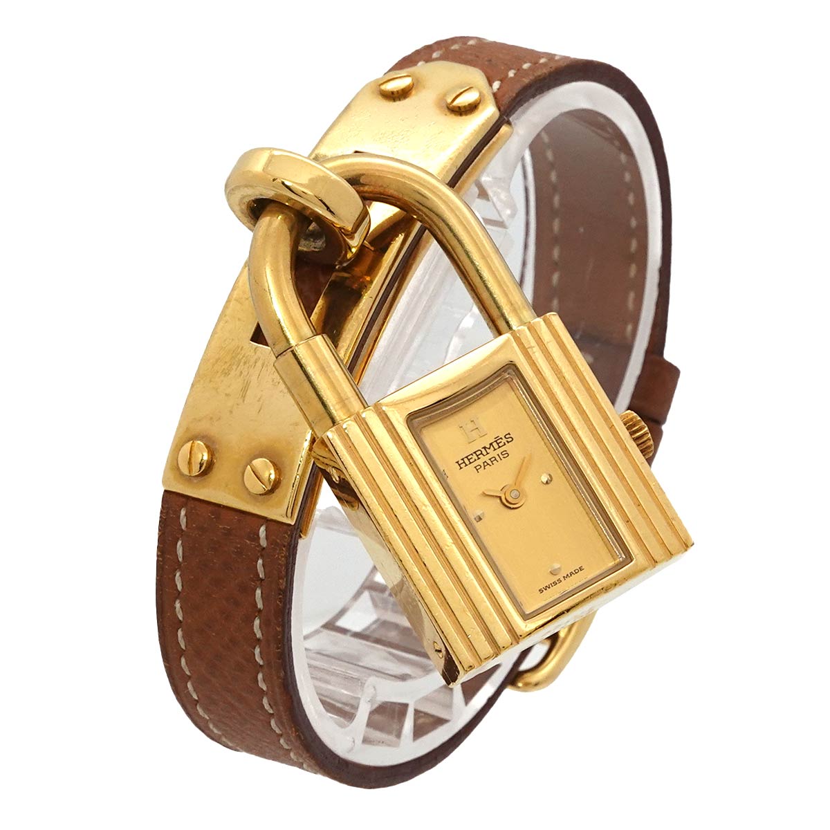 Kelly Watches Quartz Gold Dial Vintage Cadena Ladies Watch