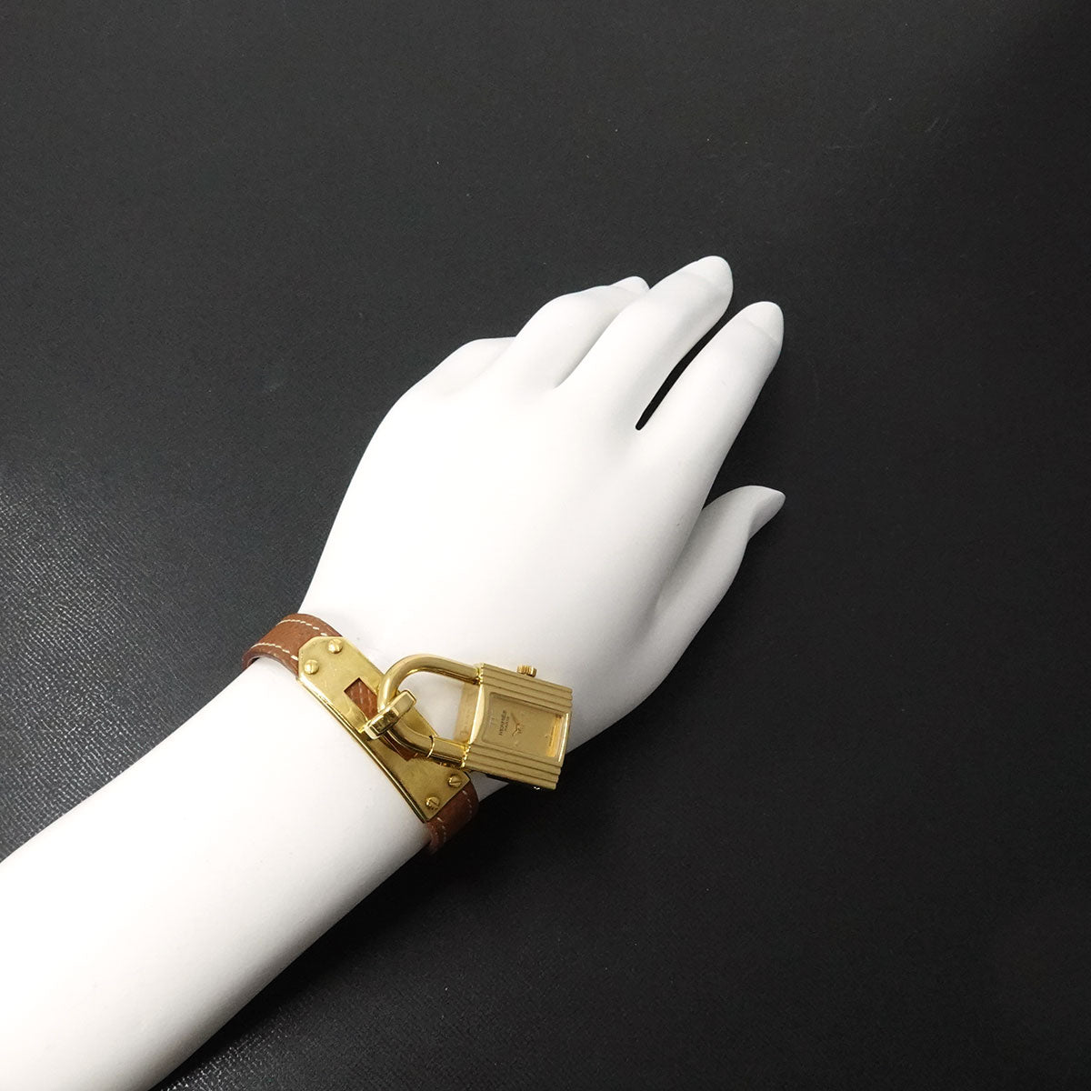 Kelly Watches Quartz Gold Dial Vintage Cadena Ladies Watch