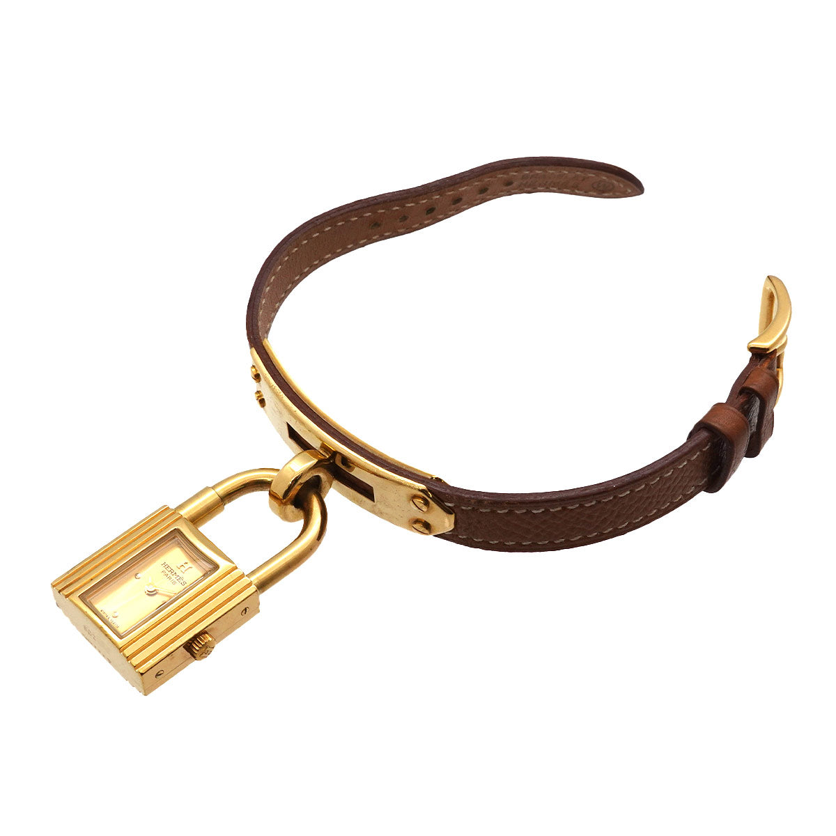 Kelly Watches Quartz Gold Dial Vintage Cadena Ladies Watch