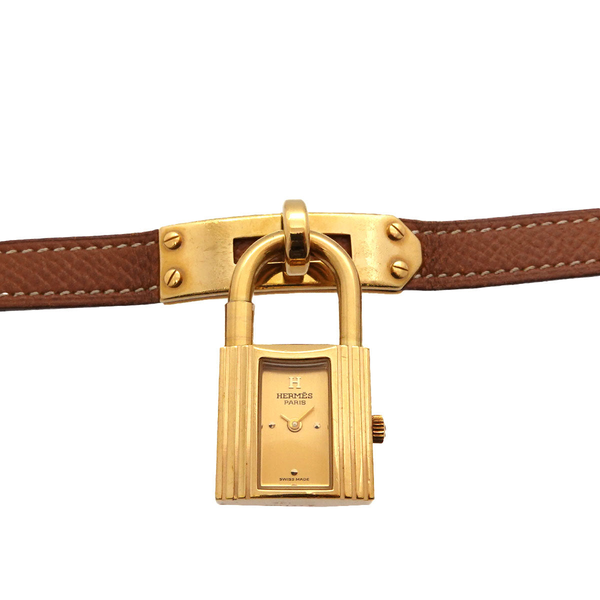 Kelly Watches Quartz Gold Dial Vintage Cadena Ladies Watch