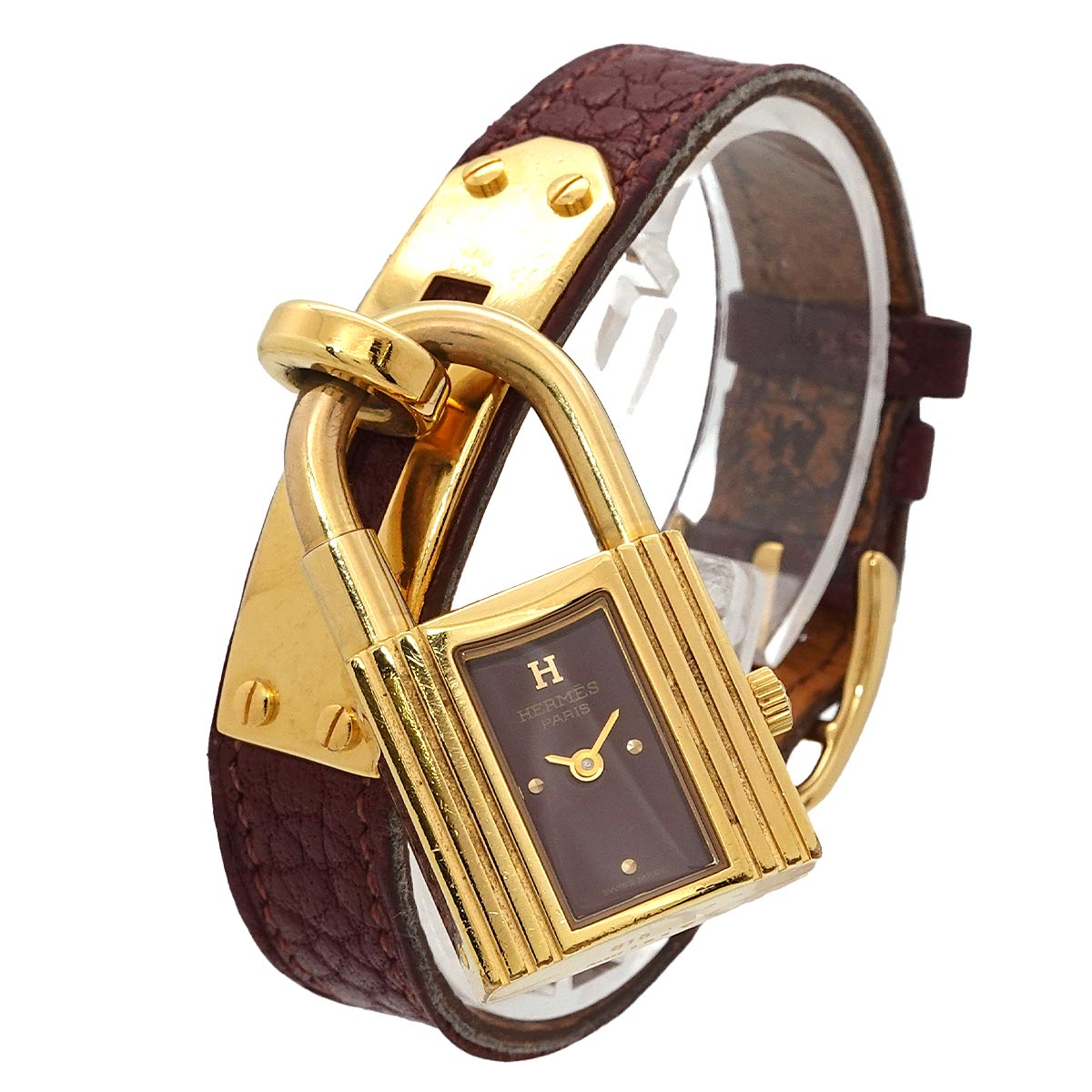 Kelly Watches Quartz bordeaux Dial Vintage Cadena Ladies