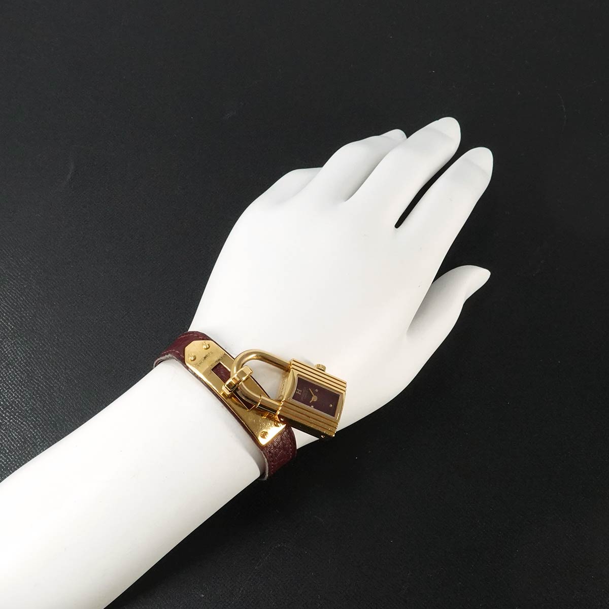 Kelly Watches Quartz bordeaux Dial Vintage Cadena Ladies