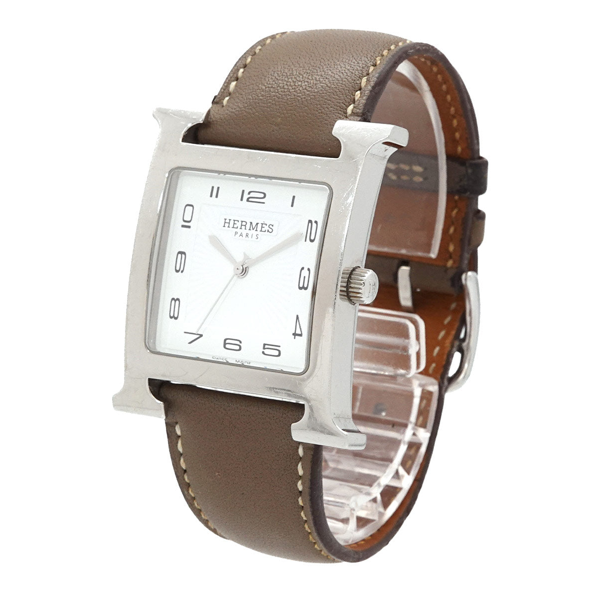 H Watch HH1 810 Quartz White Dial Mens Watch