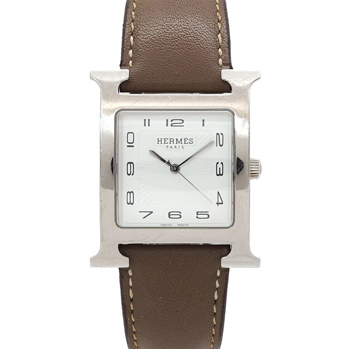 H Watch HH1 810 Quartz White Dial Mens Watch