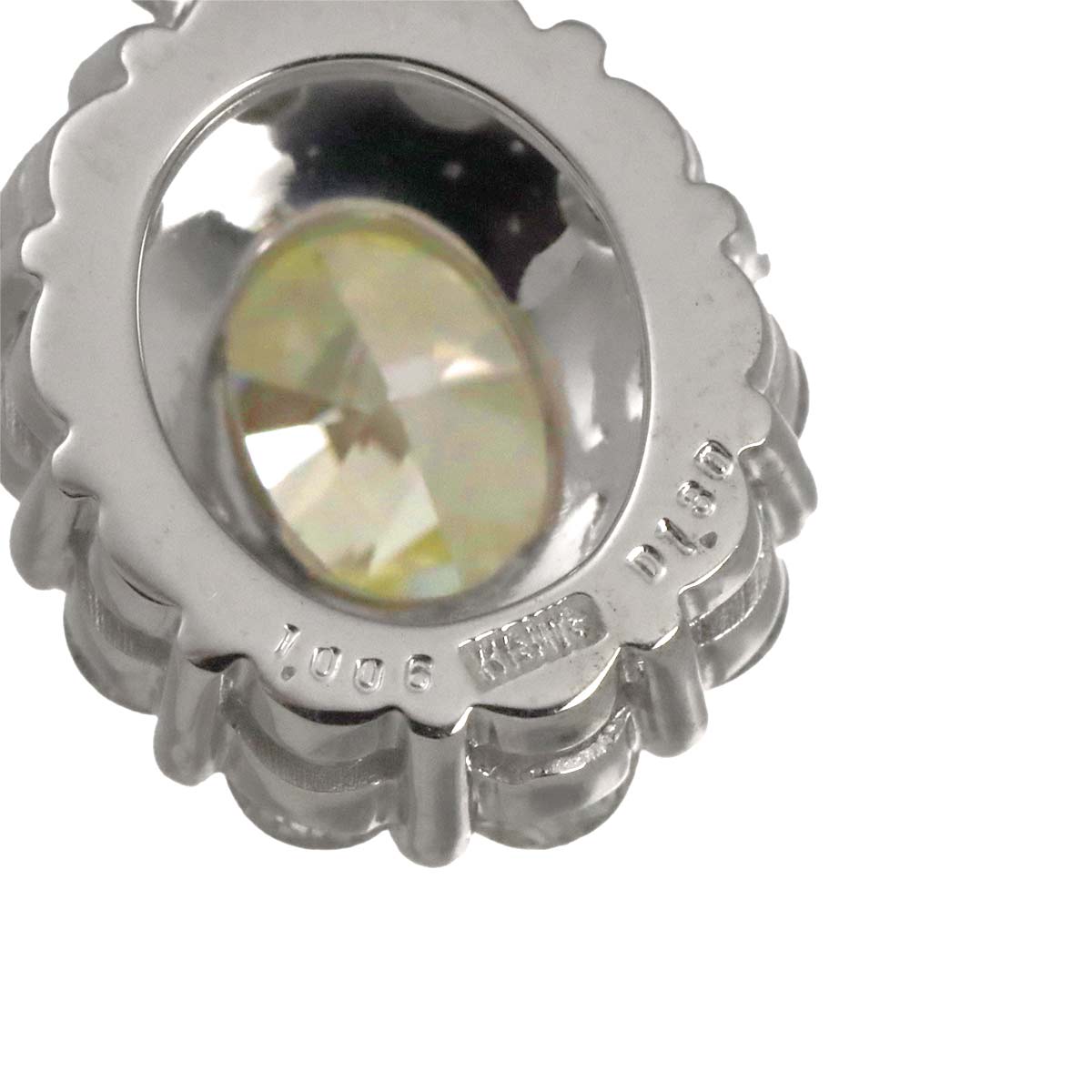 Diamond 1.006ct/1.30ct Necklace 18K WG White Gold 750