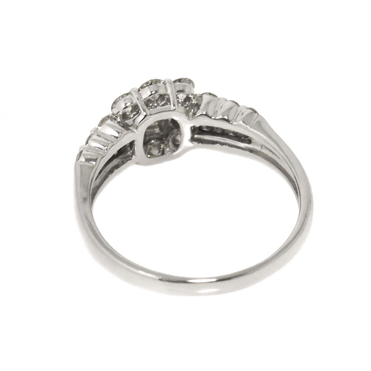 Diamond 1.00ct Ring Pt Platinum size6.75(US)