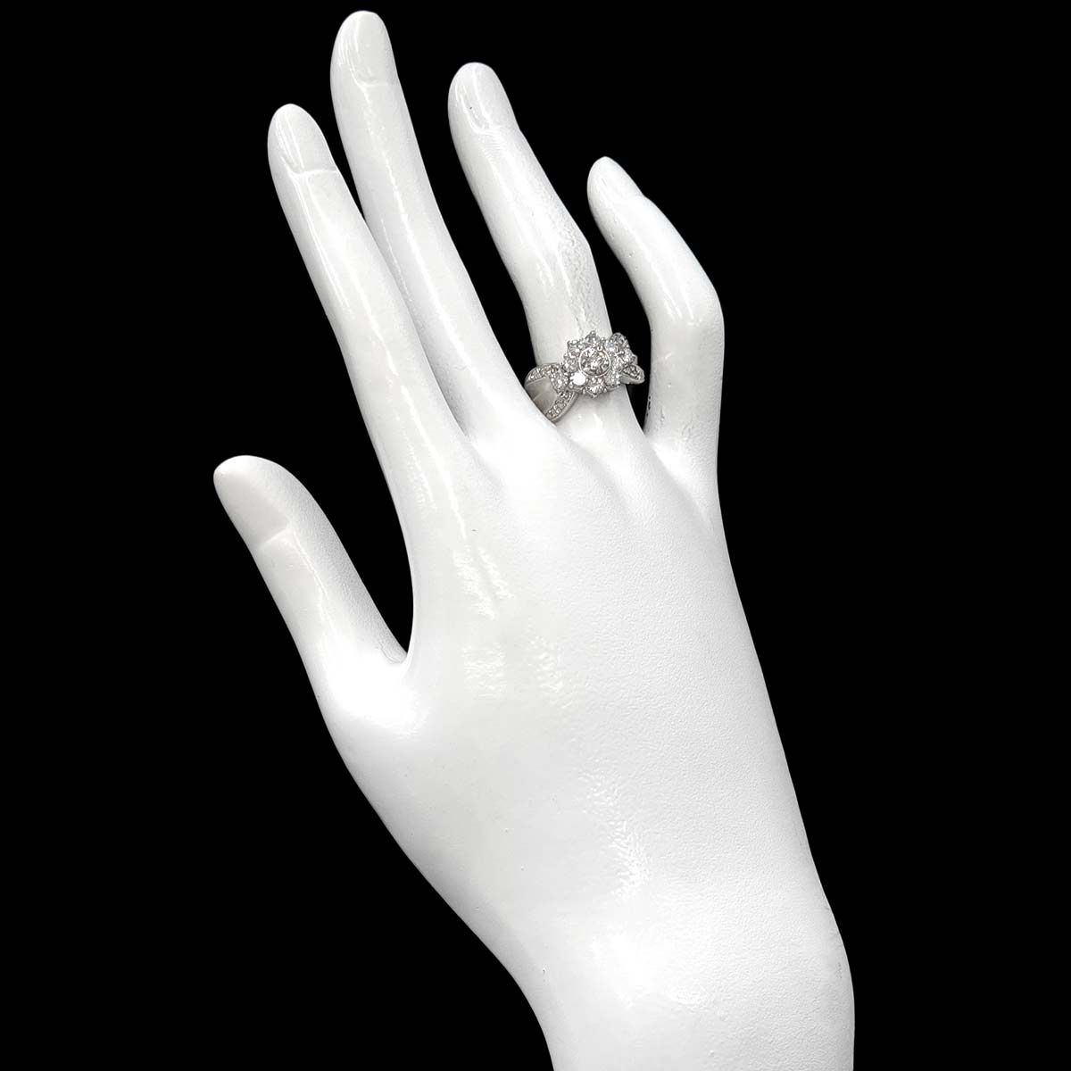 Diamond 1.00ct Ring Pt Platinum size6(US)