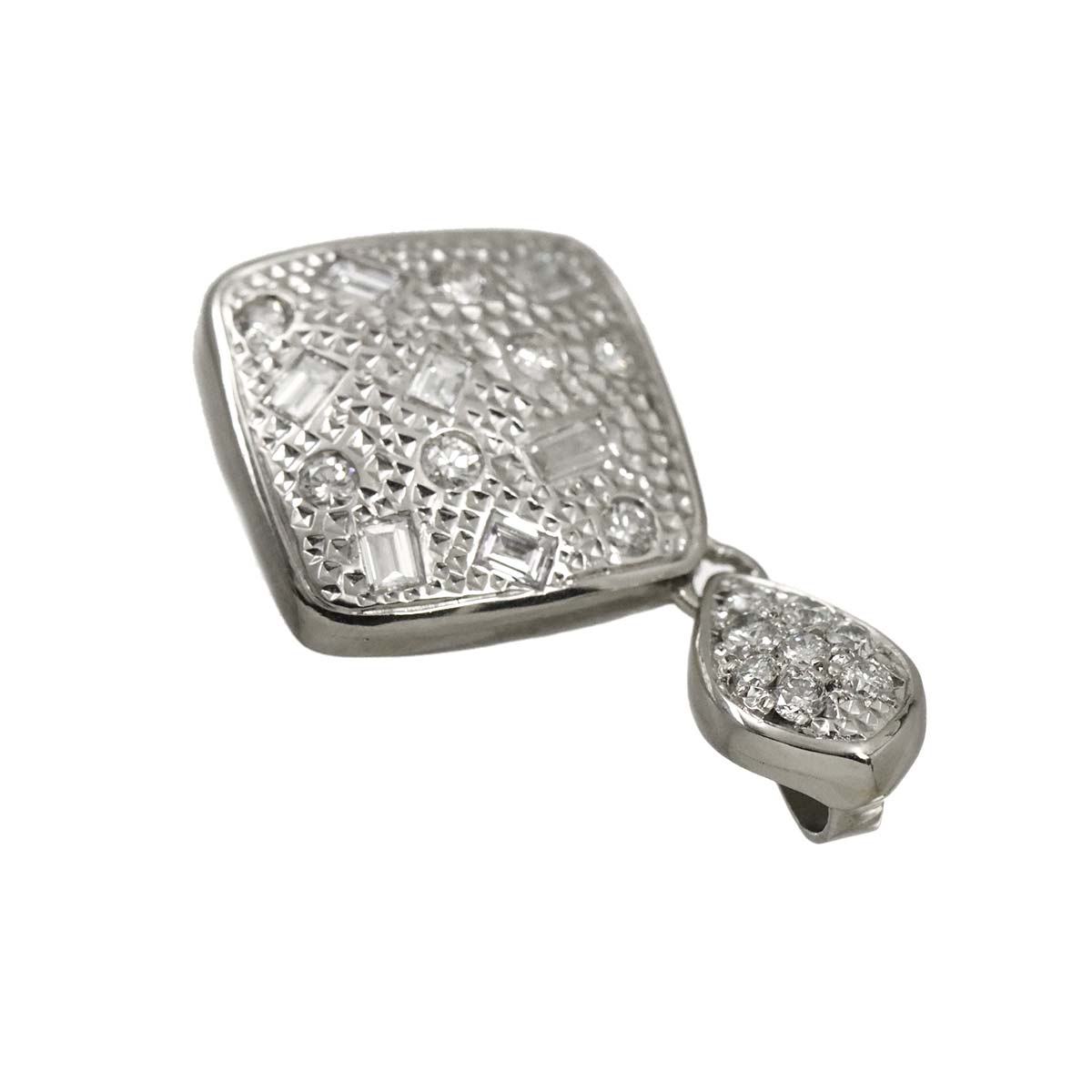 Diamond 1.25ct Pendant Top Pt Platinum